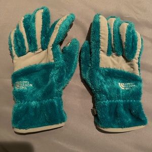 The north face gloves. Teal and grey. Great condition. Size medium.